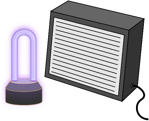 UV Light and Air Cleaner